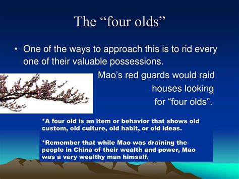 what are the four olds in china